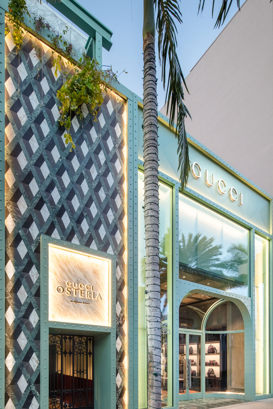 Gucci Launched Its First U.S. Restaurant Above The Iconic Rodeo Drive Shop  • Gucci Osteria - Secret Los Angeles