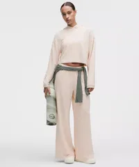 Lululemon BeCalm Mid-Rise Wide-Leg Pant