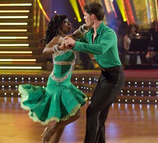 While Heather Small and partner Brian Fortuna opted for a salsa