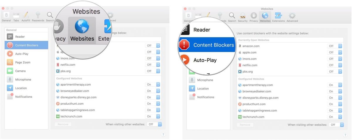 How to customize website options for Safari on Mac | iMore