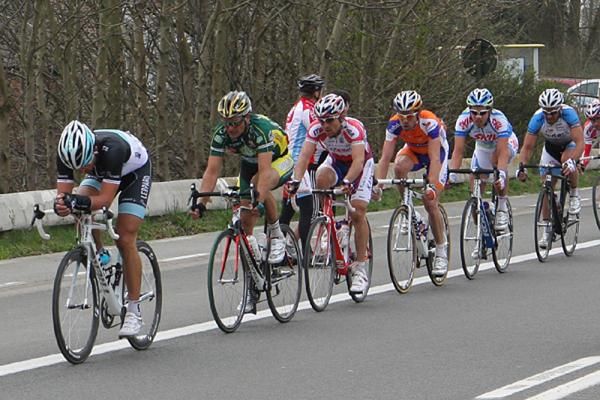 Fabian Cancellara leads the peloton