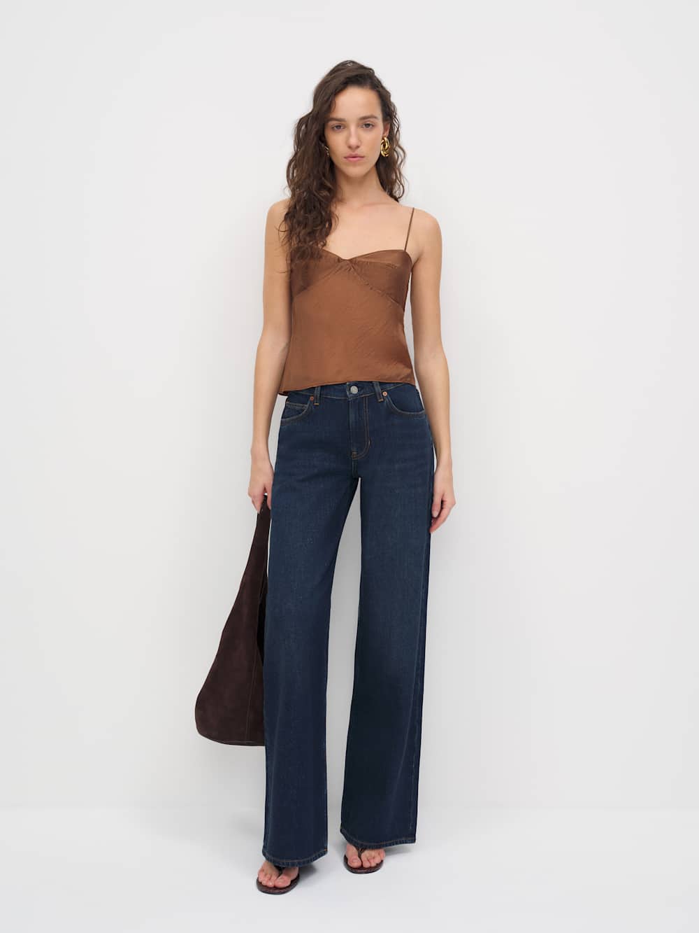 Cary Low Rise Slouchy Wide Leg Jeans
