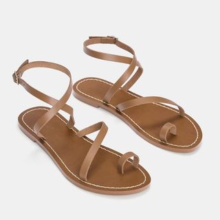 Pull&Bear leather sandals 