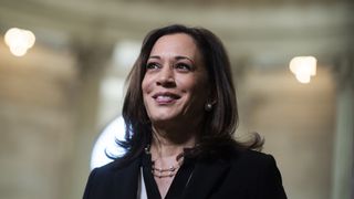 sen kamala harris, d calif, is seen after an interview in russell building on wednesday, june 24, 2020 photo by tom williamscq roll call, inc via getty images