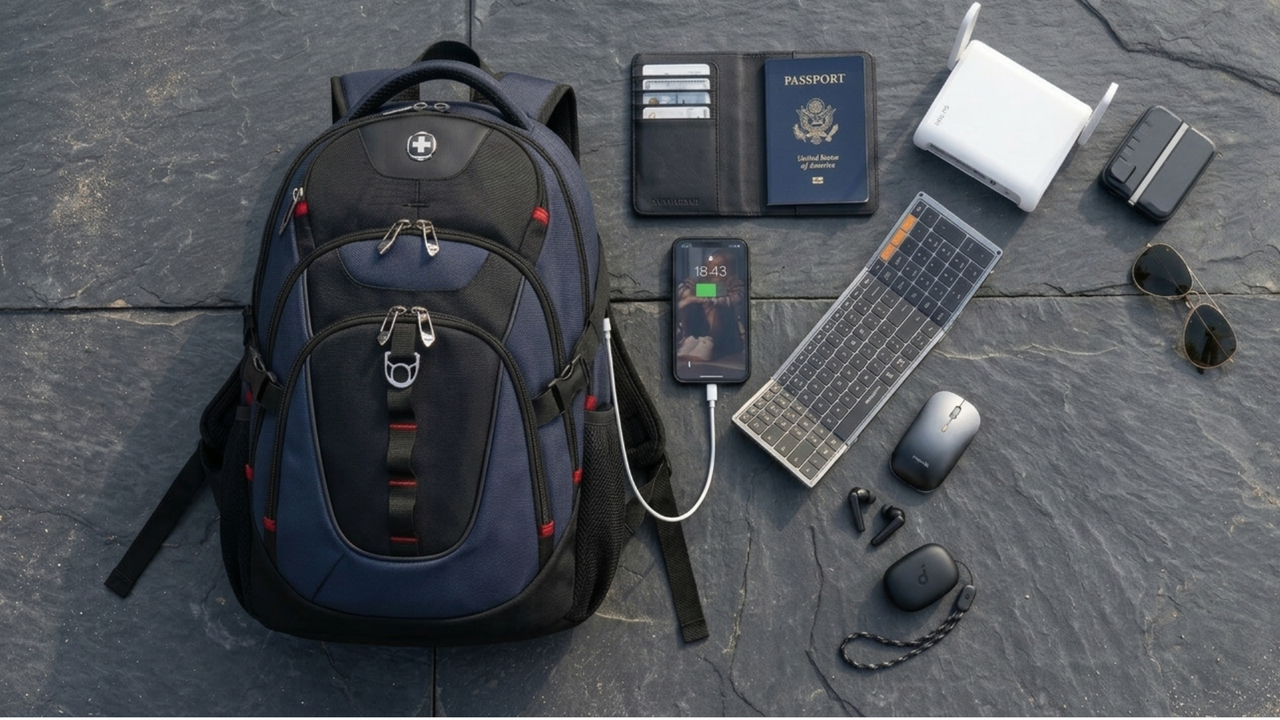 18 travel tech essentials to survive trade-show season — because your hotel room wasn't built for work
