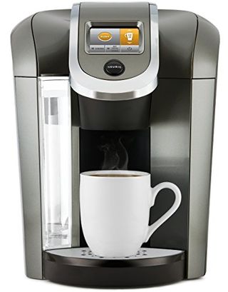 Keurig K575 Coffee Maker, Single Serve K-Cup Pod Coffee Brewer, Programmable Brewer, Platinum
