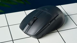 A black Turtle Beach Pure Air wireless gaming mouse