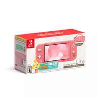Nintendo Switch Lite Animal Crossing: New Horizons Bundle - Isabelle's Aloha Edition