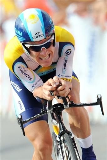 USA's Levi Leipheimer (Astana)