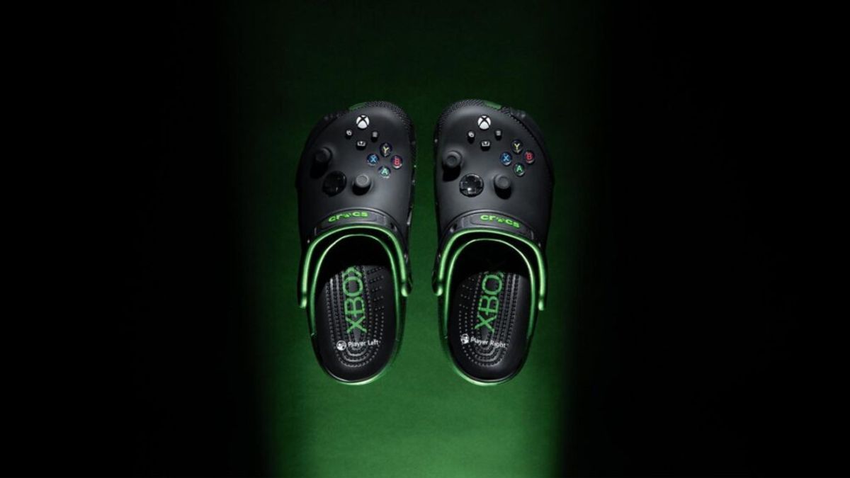 Microsoft and Crocs release limited-edition Xbox-themed footwear for $80 — black Classic Clogs with Xbox-style controller charms