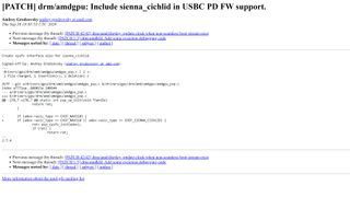 Purported USB-C Support on Big Navi