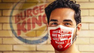 Burger King face mask