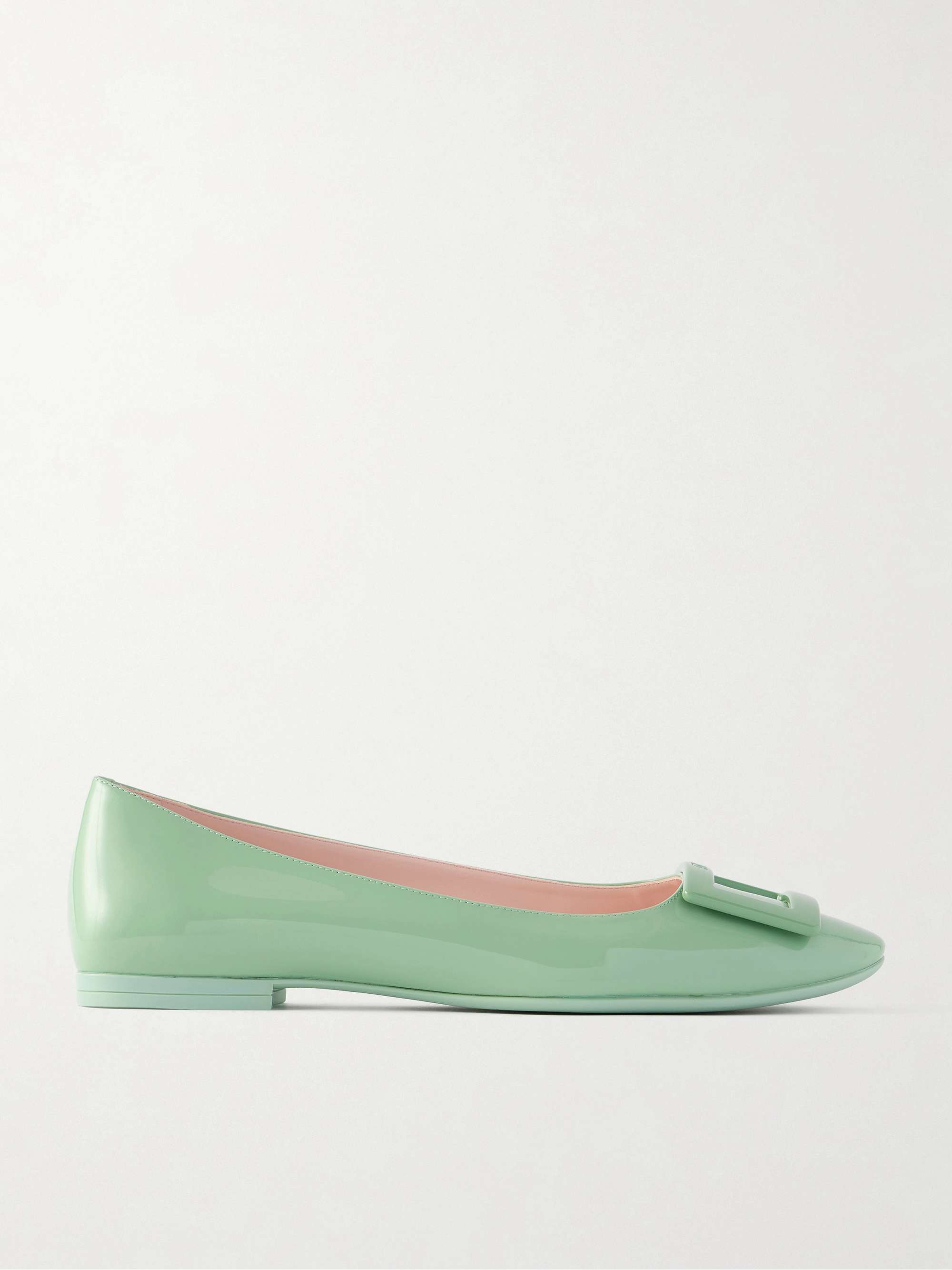 Gommatine Patent-Leather Ballet Flats
