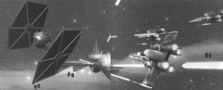 Art from the official TIE Fighter strategy guide