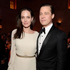 hollywood, ca november 05 writer director producer actress angelina jolie pitt l and actor producer brad pitt attend the after party for the opening night gala premiere of universal pictures by the sea during afi fest 2015 presented by audi at tcl chinese 6 theatres on november 5, 2015 in hollywood, california photo by michael kovacgetty images for afi