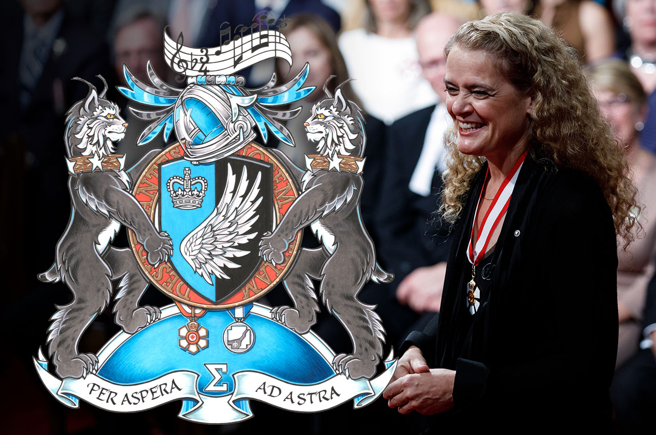 astronaut julie payette coat of arms