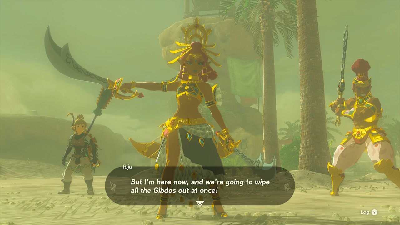 Riju in Tears of the Kingdom