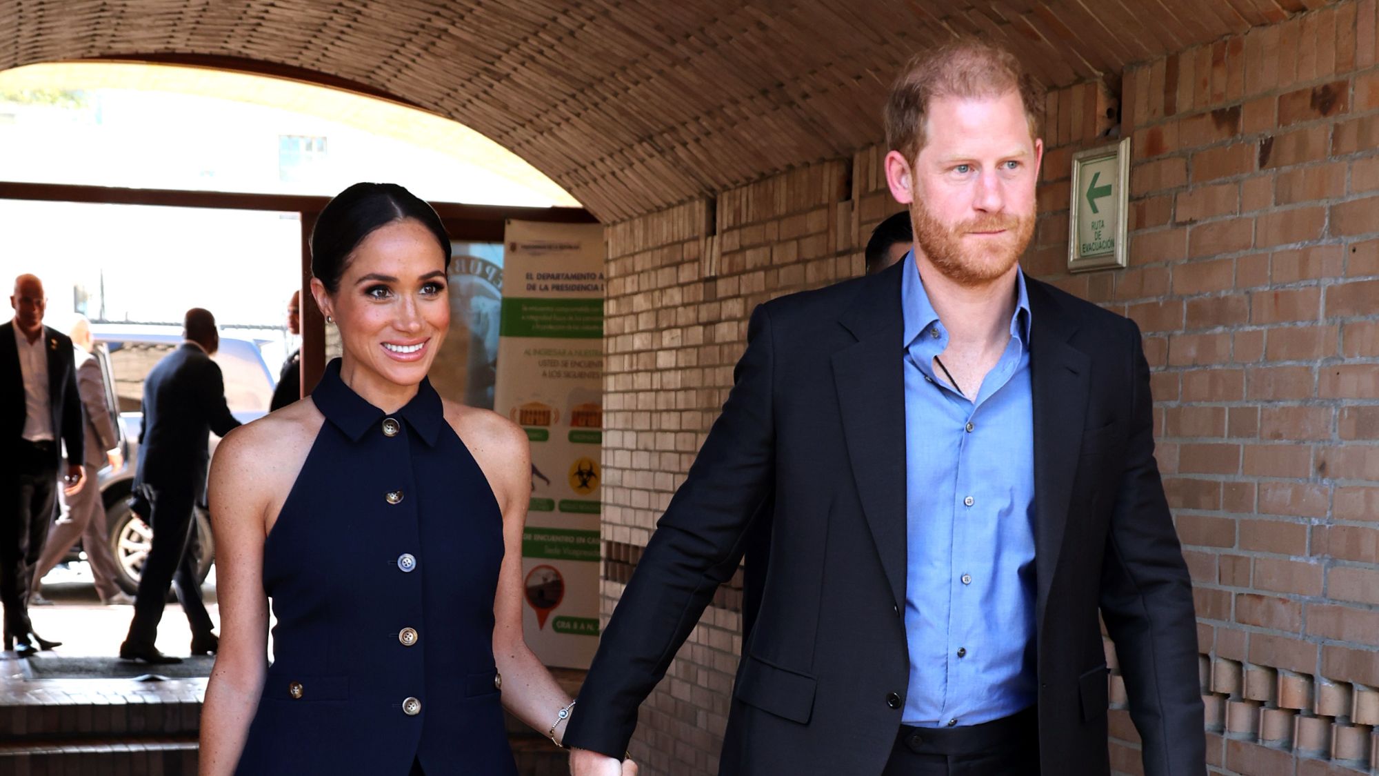 The Duke and Duchess of Sussex in Columbia