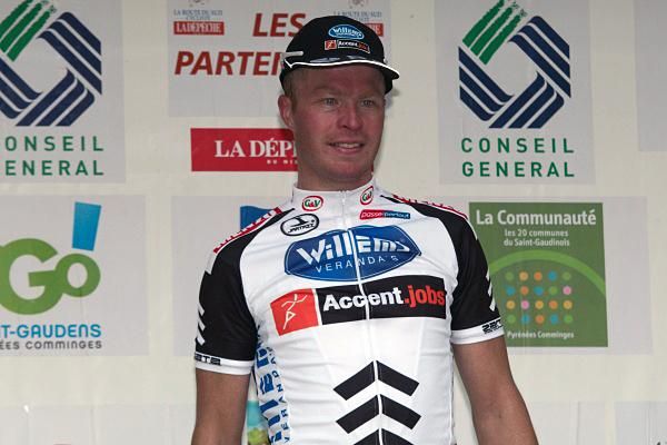 Podium time for Stefan Van Dijk (Verandas Willems) at Route du Sud