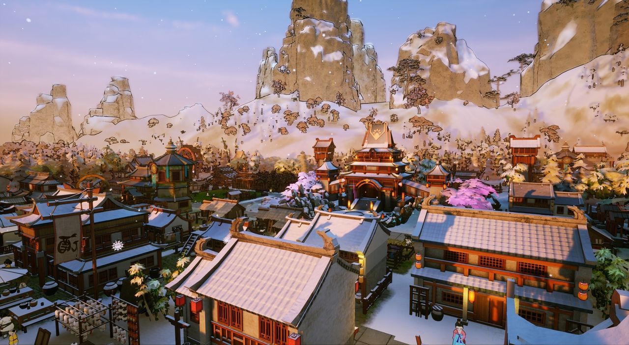 An image from city management and god game The Immortal Mayor.