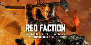 A man and a sledgehammer in Red Faction: Guerrilla.