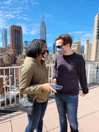 Samsung Galaxy Z Fold 2 camera roll