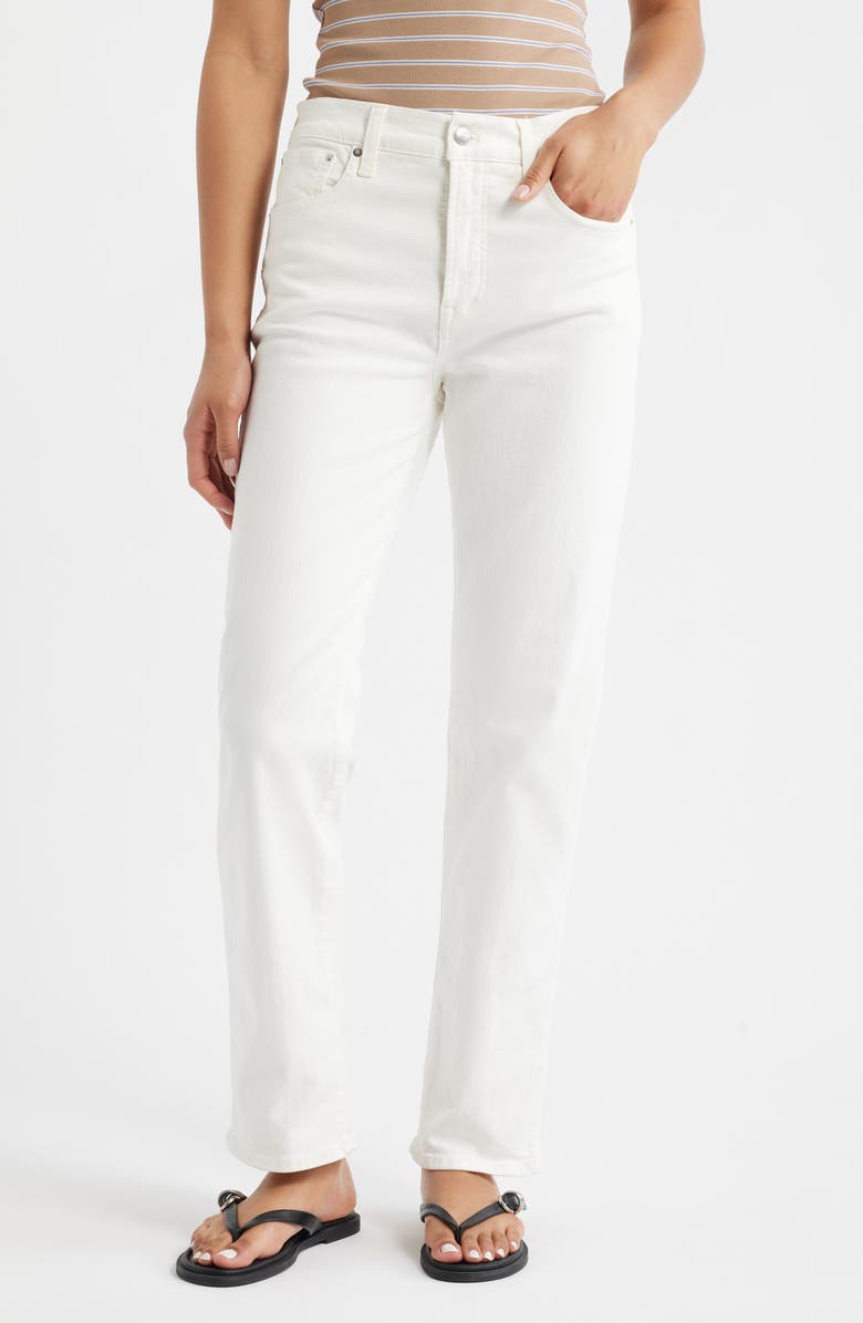 The Longline Straight Leg Jeans