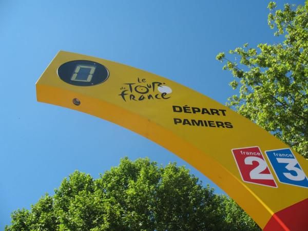 Today the stage starts in Pamiers
