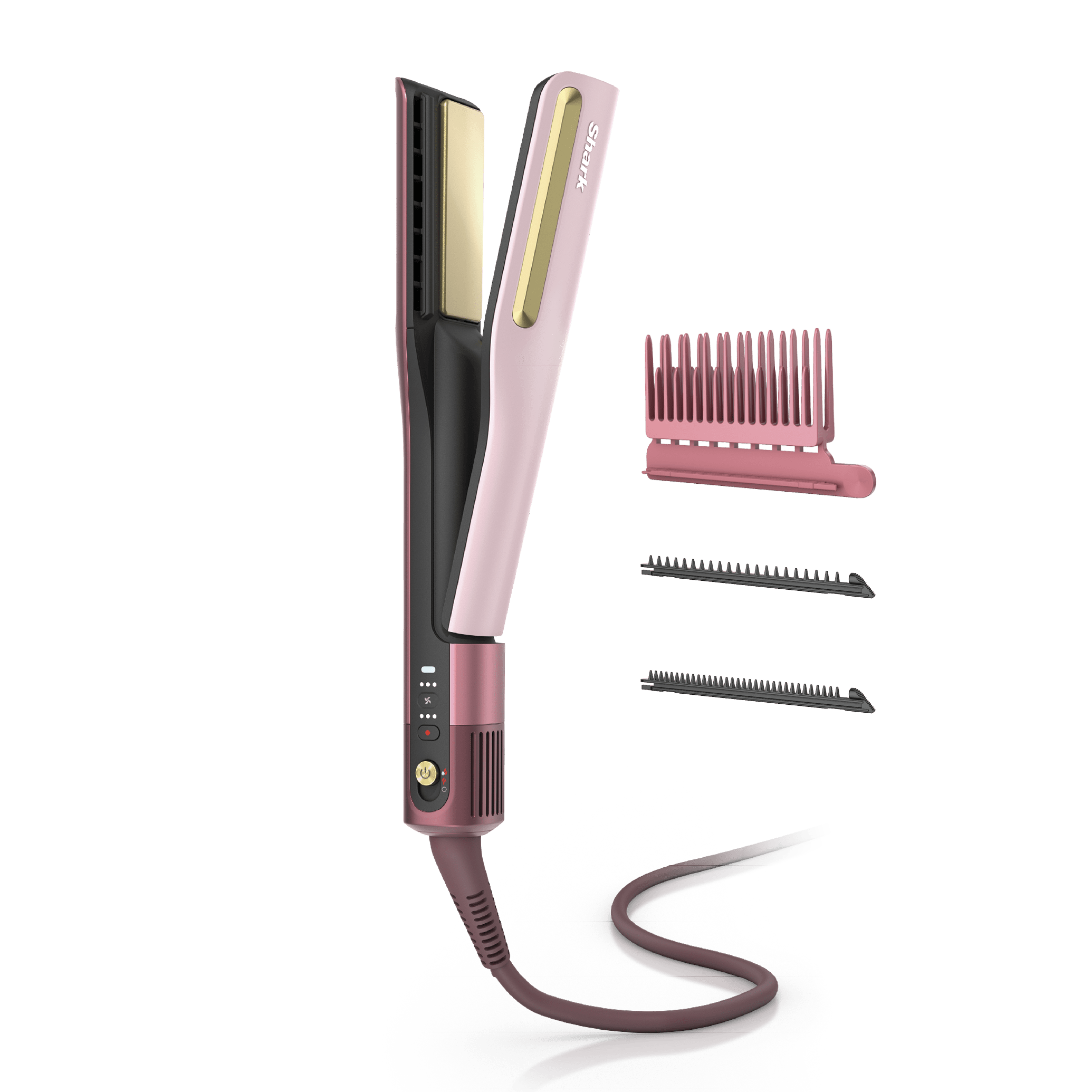 Shark Silkipro&amp;trade; Hair Straightener and Dryer in Rose Petal