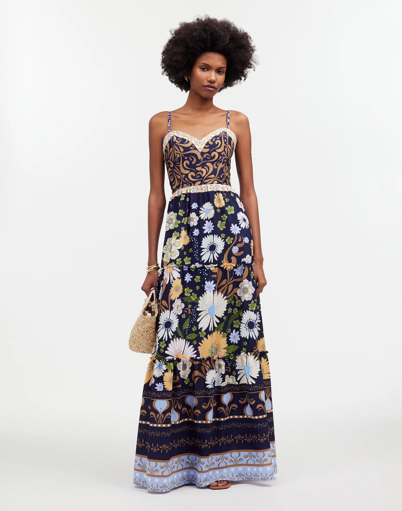 Madewell, Agua Bendita Suzie Maxi Dress