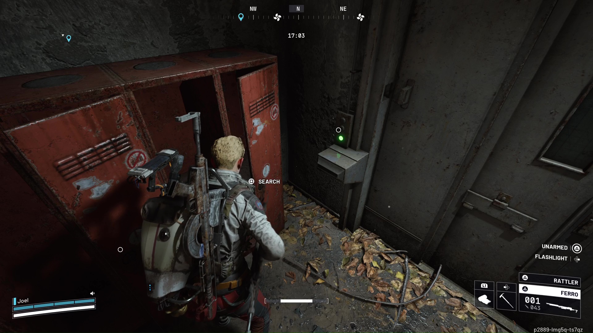 A player checks a locker for loot in Arc Raiders