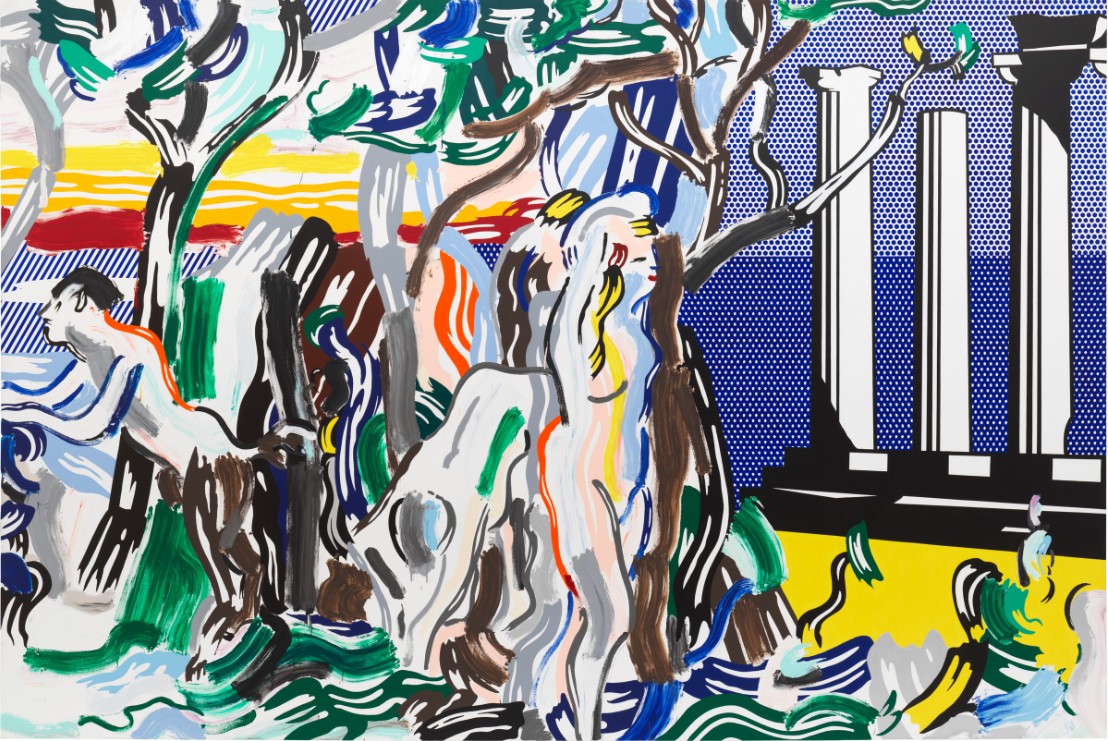 Roy Lichtenstein: Painting with Scattered Brushstrokes