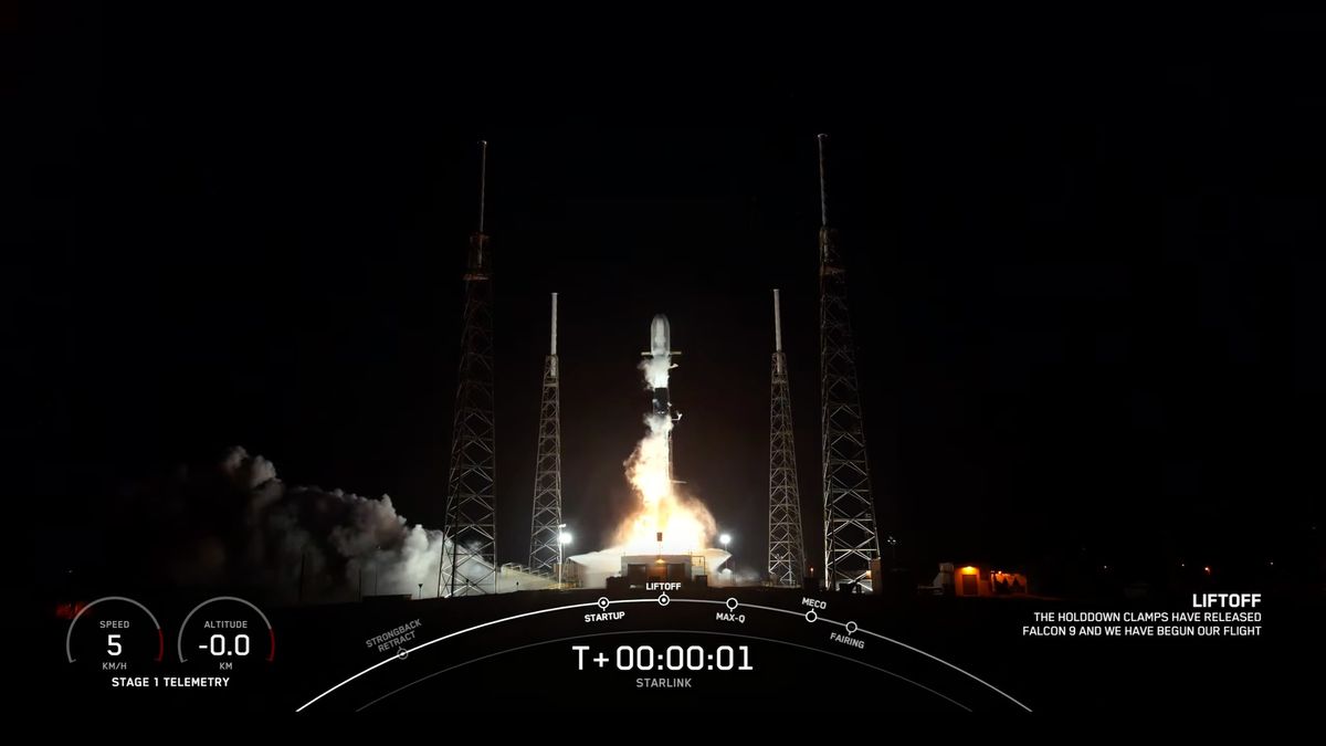 Lanzamiento de SpaceX Falcon 9 por decimosexta vez