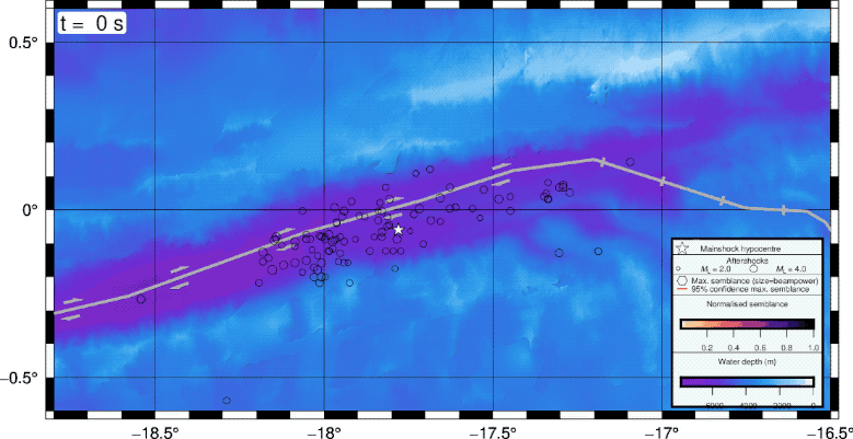 Boomerang quake visualization