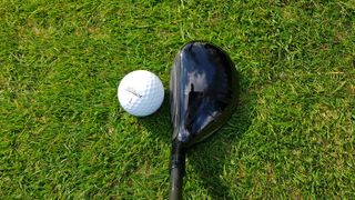 Wilson Hybrid golf club head and golf ball