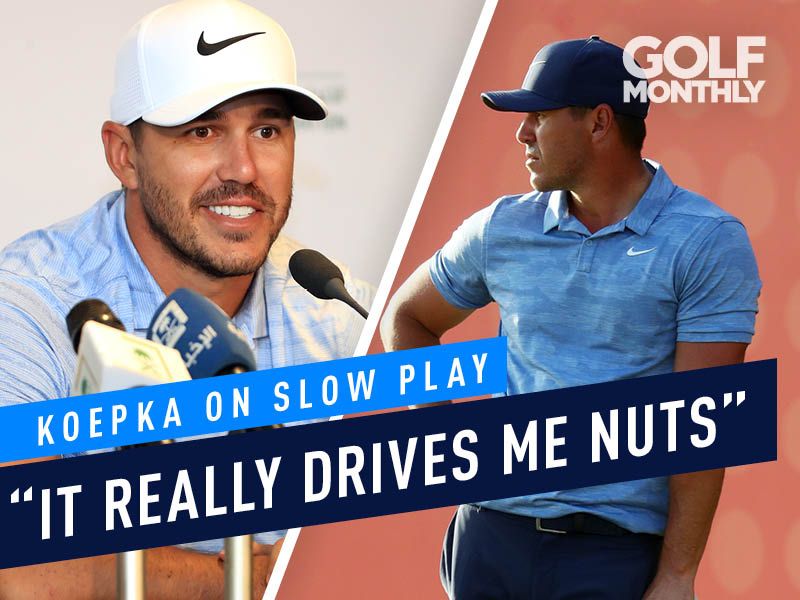 Koepka Speaks Out On Slow Play