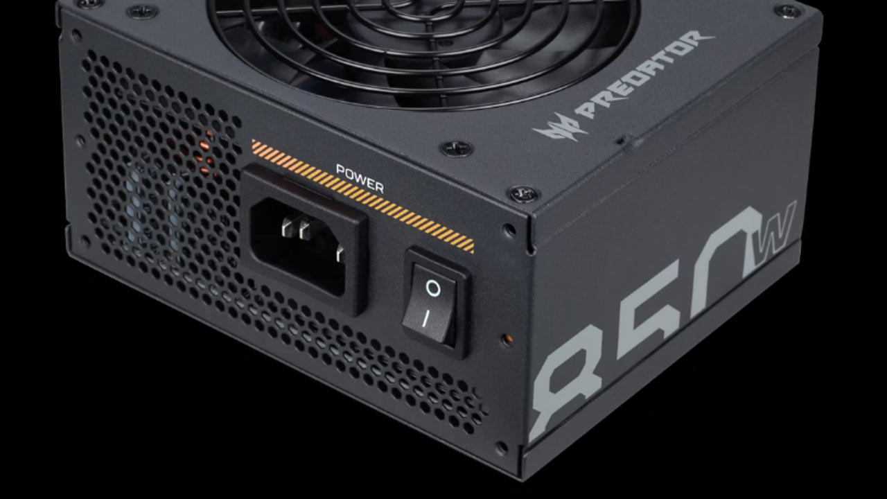 Acer enters retail PC power supply market — Predator GX850 850W ATX 3.0 SFX PSU arrives with 80 Plus Gold certification