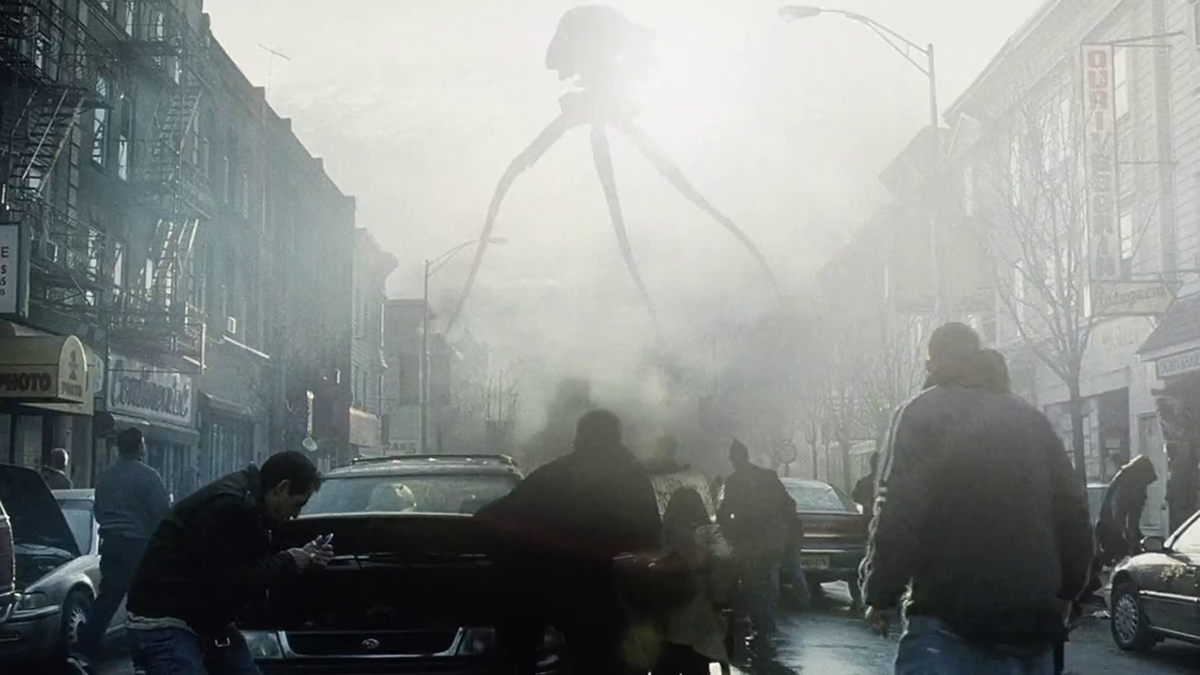 A tripod from Steven Spielberg's War of the Worlds