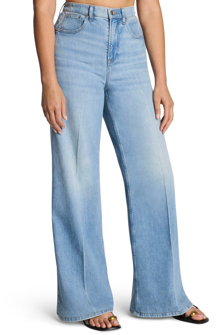 Lightweight Super Wide Leg Jeans