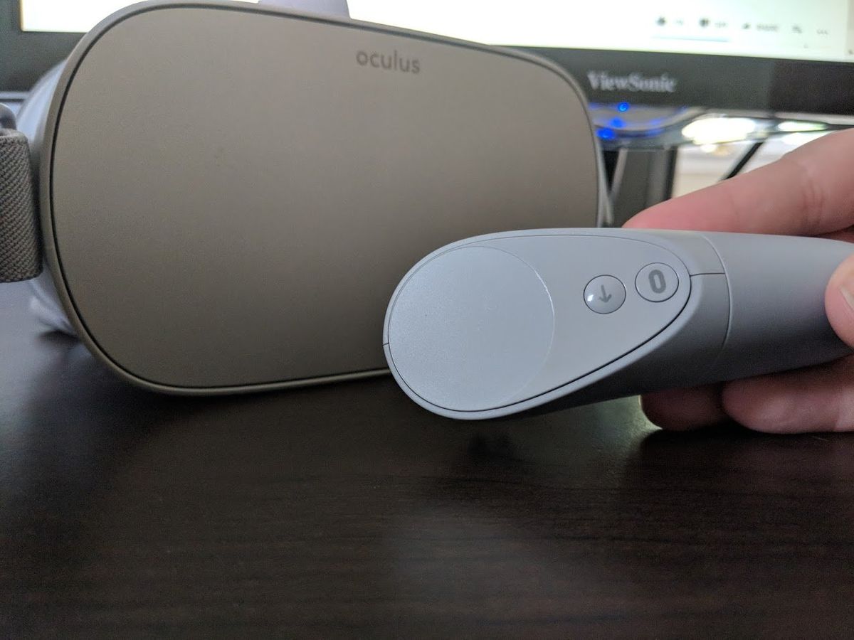 Oculus go controller no hot sale led