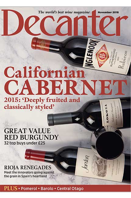 Decanter November 2018 issue