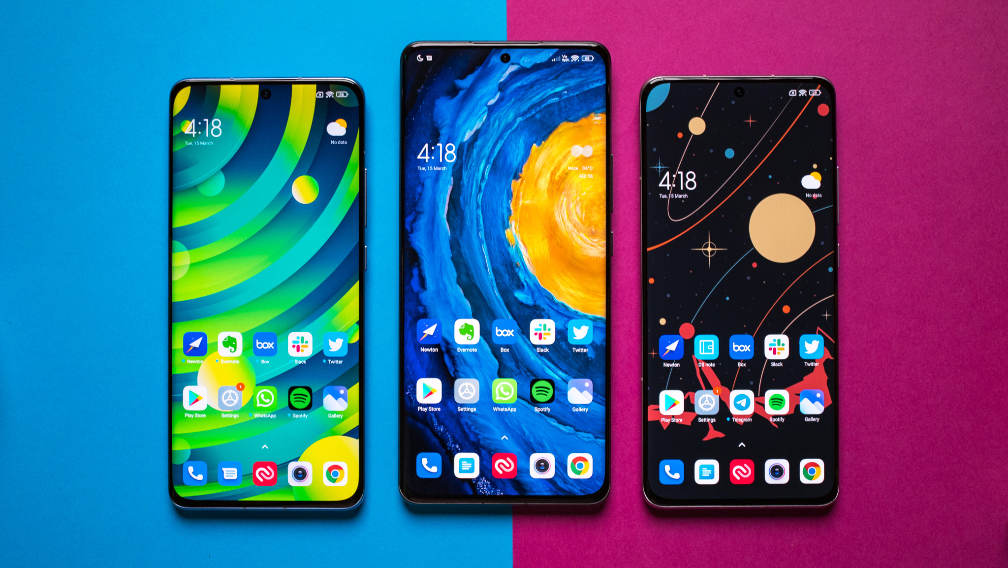 Xiaomi 12 Pro vs. Xiaomi 12 vs. Xiaomi 12X