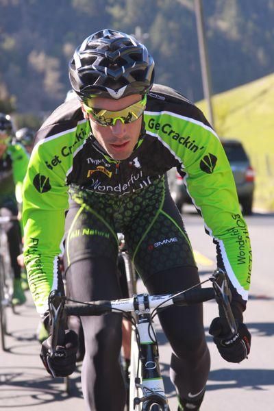 Neil Coleman is among seven riders on the Wonderful Pistachios Pro Cycling Team living in California, home of the team's title sponsor.