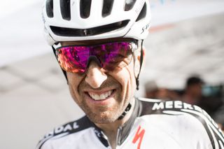 A smiling Christoph Sauser (Investec-Songo-Specialized)