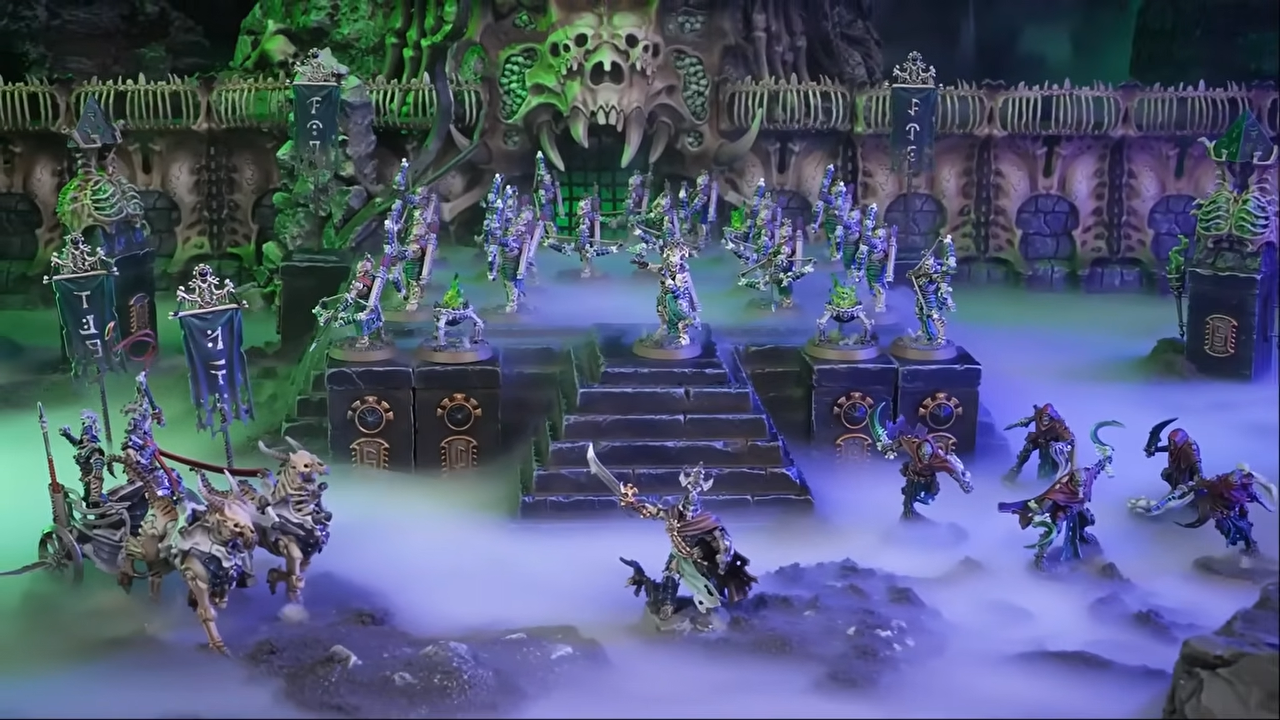 Warhammer Ossiarch Bonereapers models