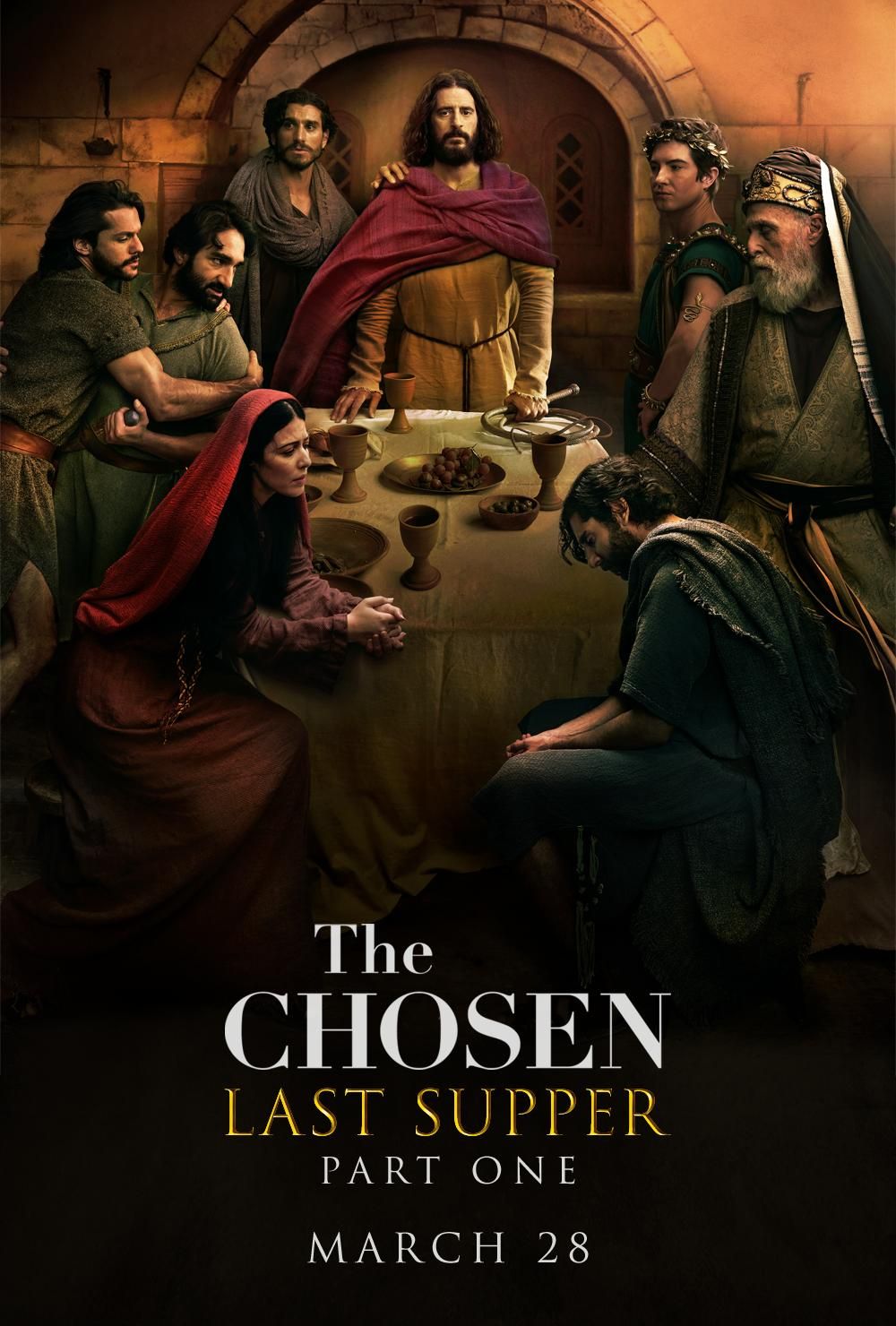 The Chosen: Last Supper Part One key art by Annie Leibovitz