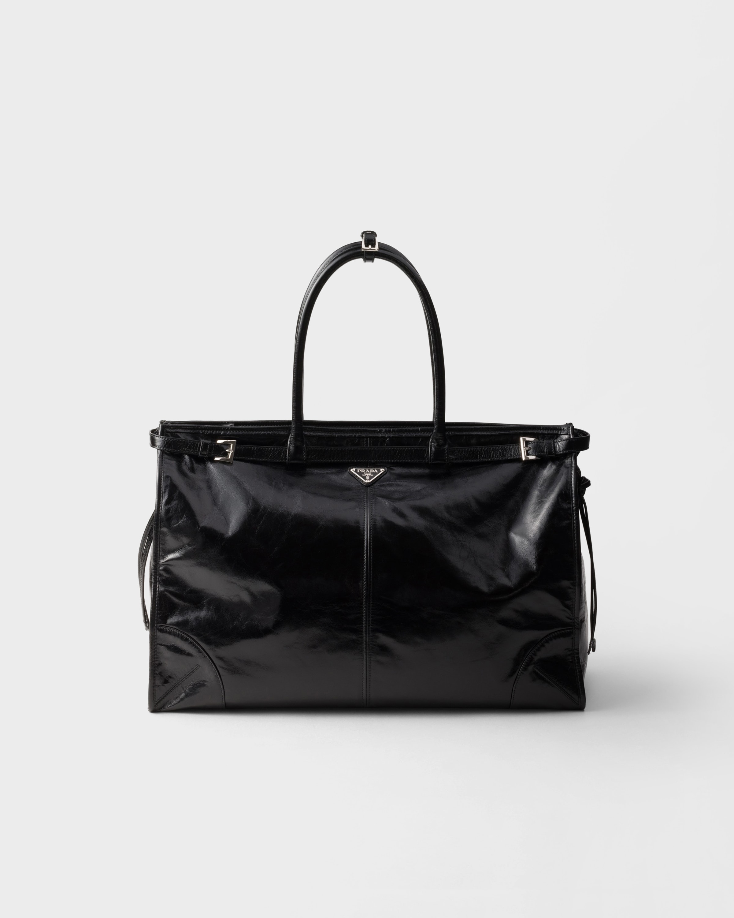 Prada Bonnie Leather Tote Bag