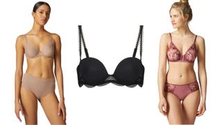 Composite image of lingerie