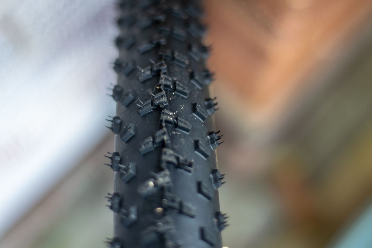 A Vittoria Terreno T90 gravel tyre