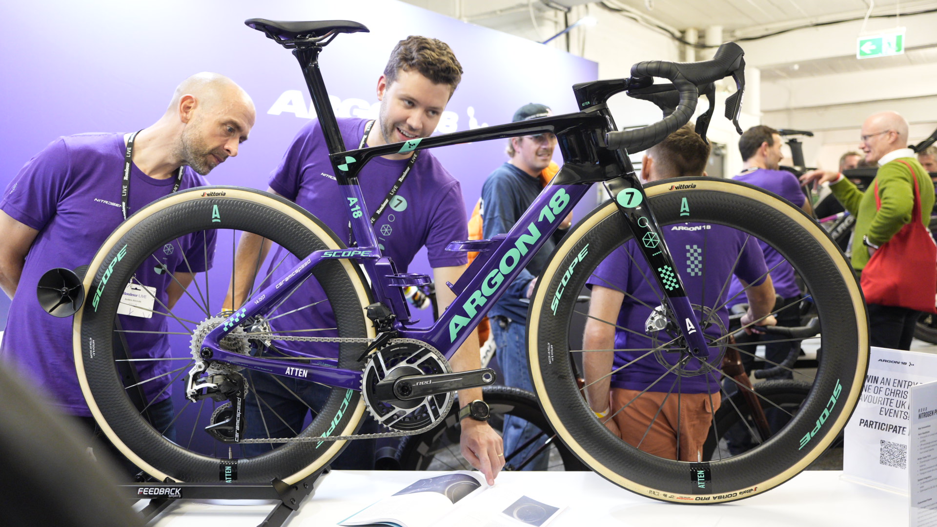 close up details of expensive bikes